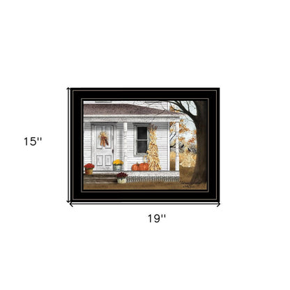 Autumn Greetings 2 Black Framed Print Wall Art HomeRoots
