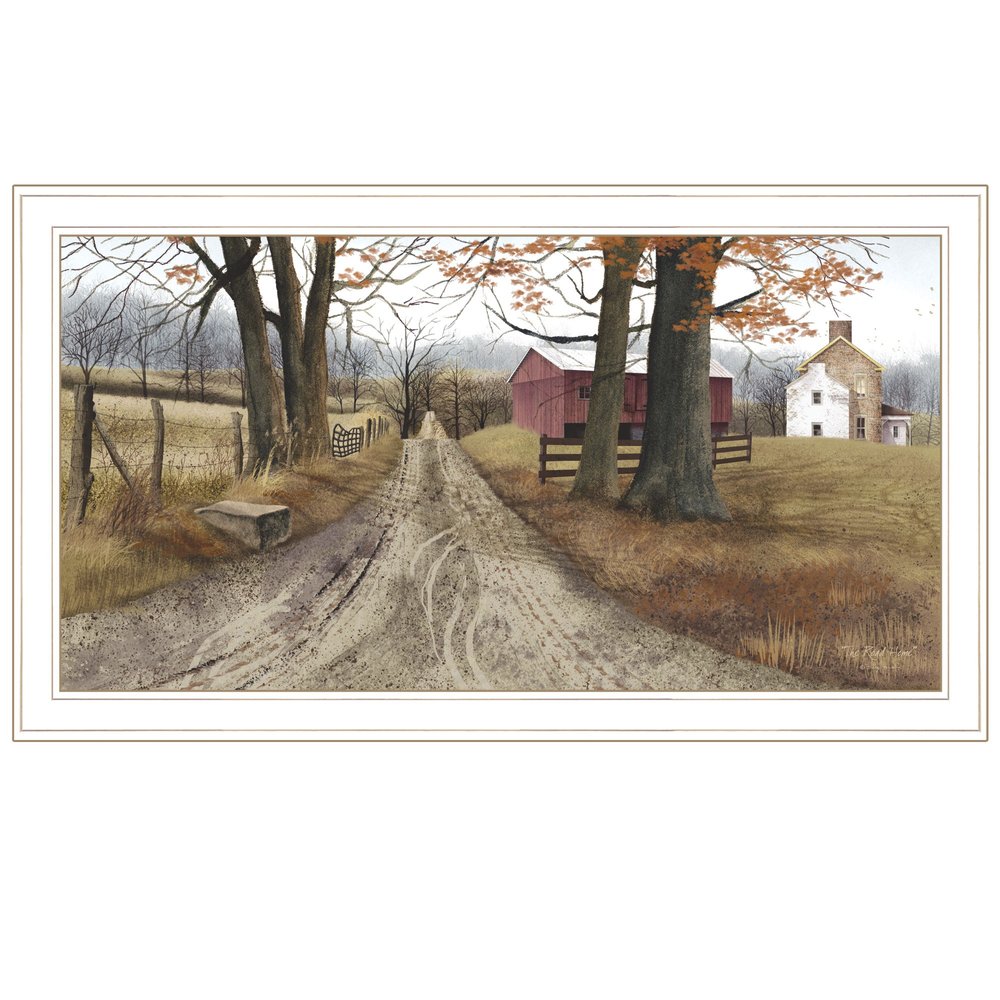 The Road Home 8 White Framed Print Wall Art — view 1
