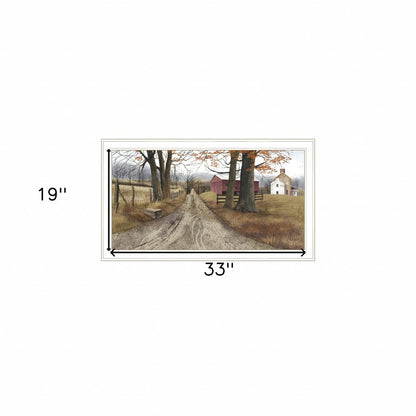 The Road Home 8 White Framed Print Wall Art HomeRoots