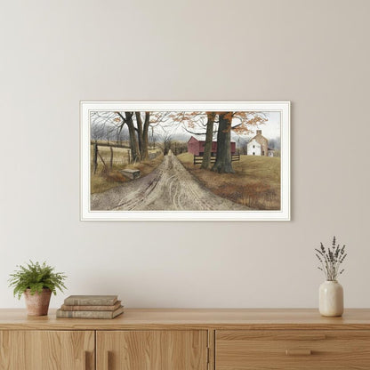 The Road Home 8 White Framed Print Wall Art HomeRoots