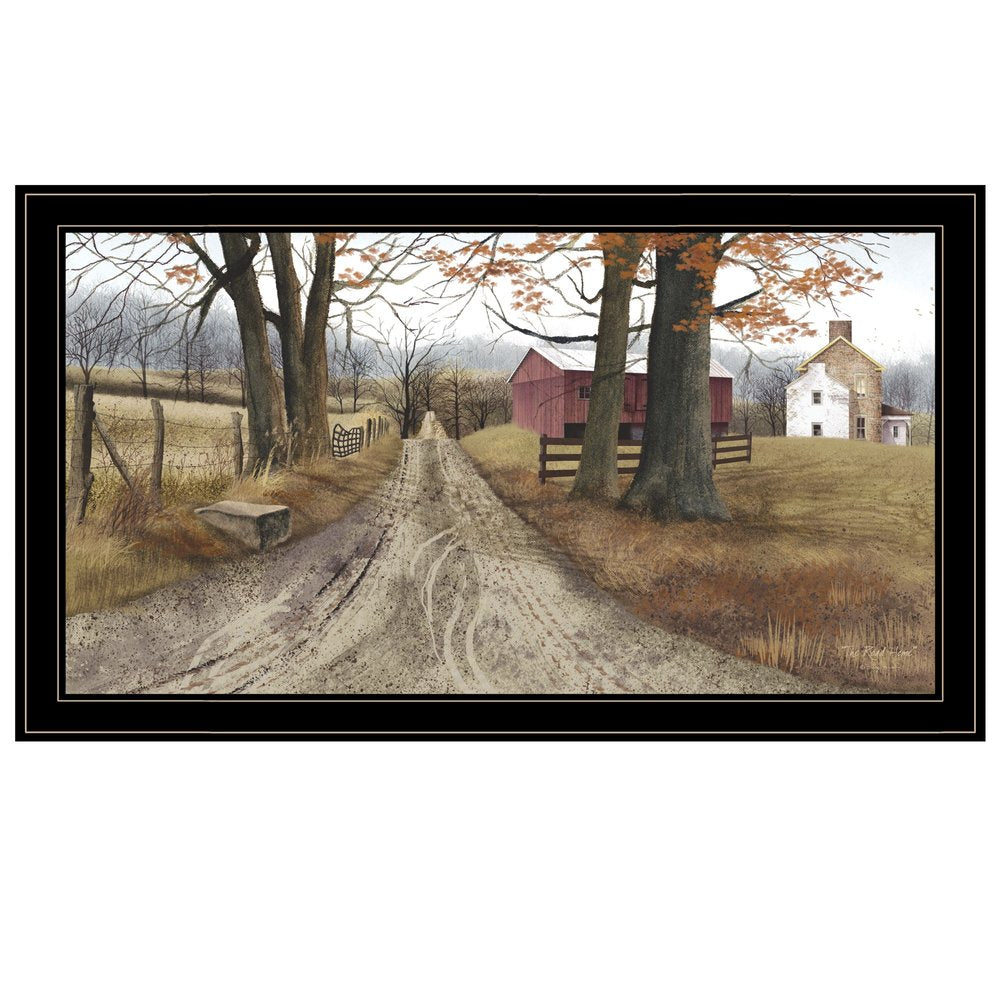 The Road Home 9 Black Framed Print Wall Art — view 1