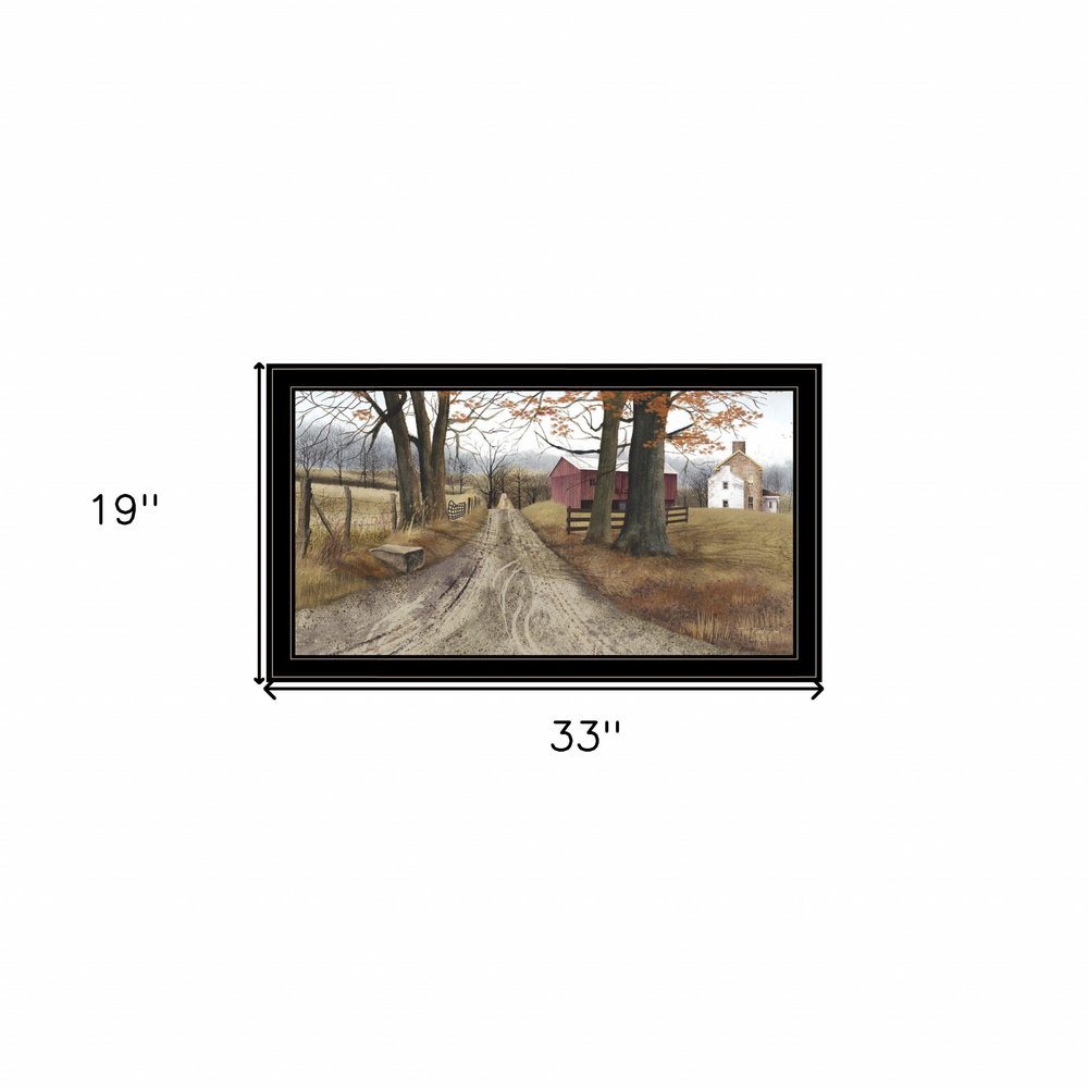 The Road Home 9 Black Framed Print Wall Art HomeRoots