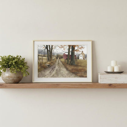 The Road Home 1 White Framed Print Wall Art HomeRoots