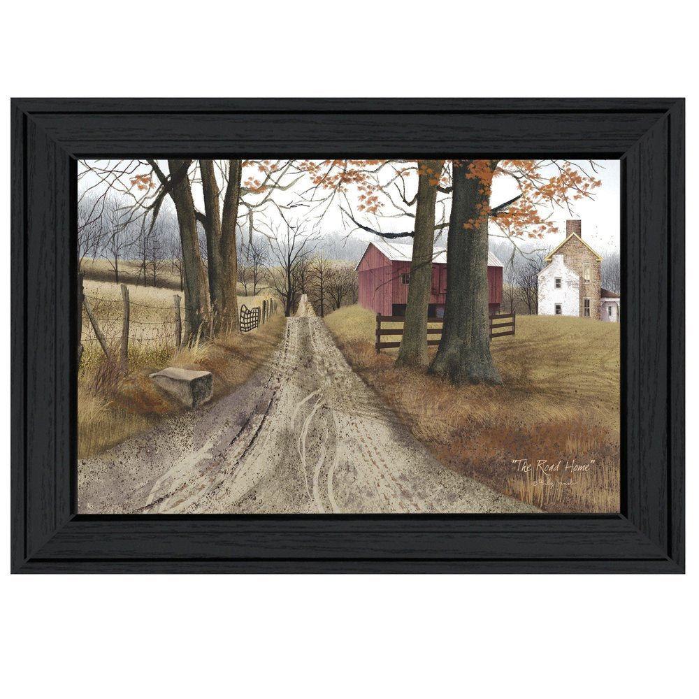The Road Home 2 Black Framed Print Wall Art HomeRoots