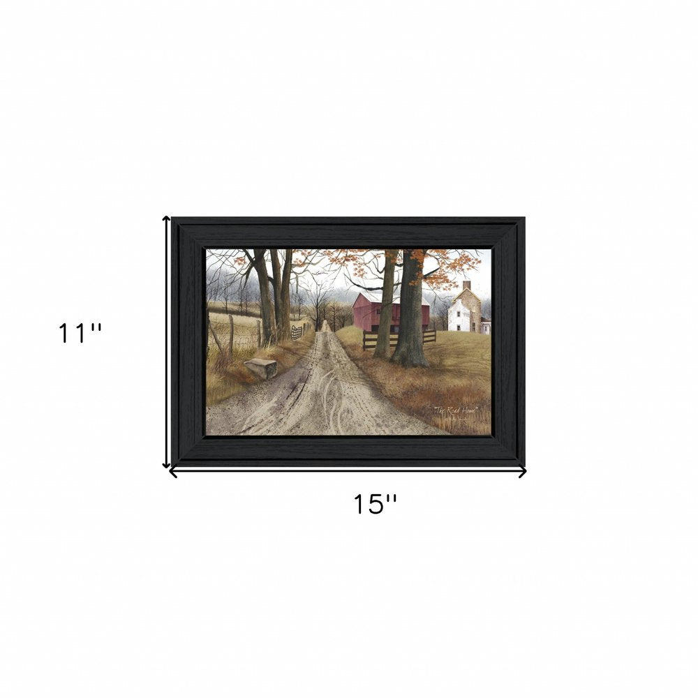 The Road Home 2 Black Framed Print Wall Art HomeRoots