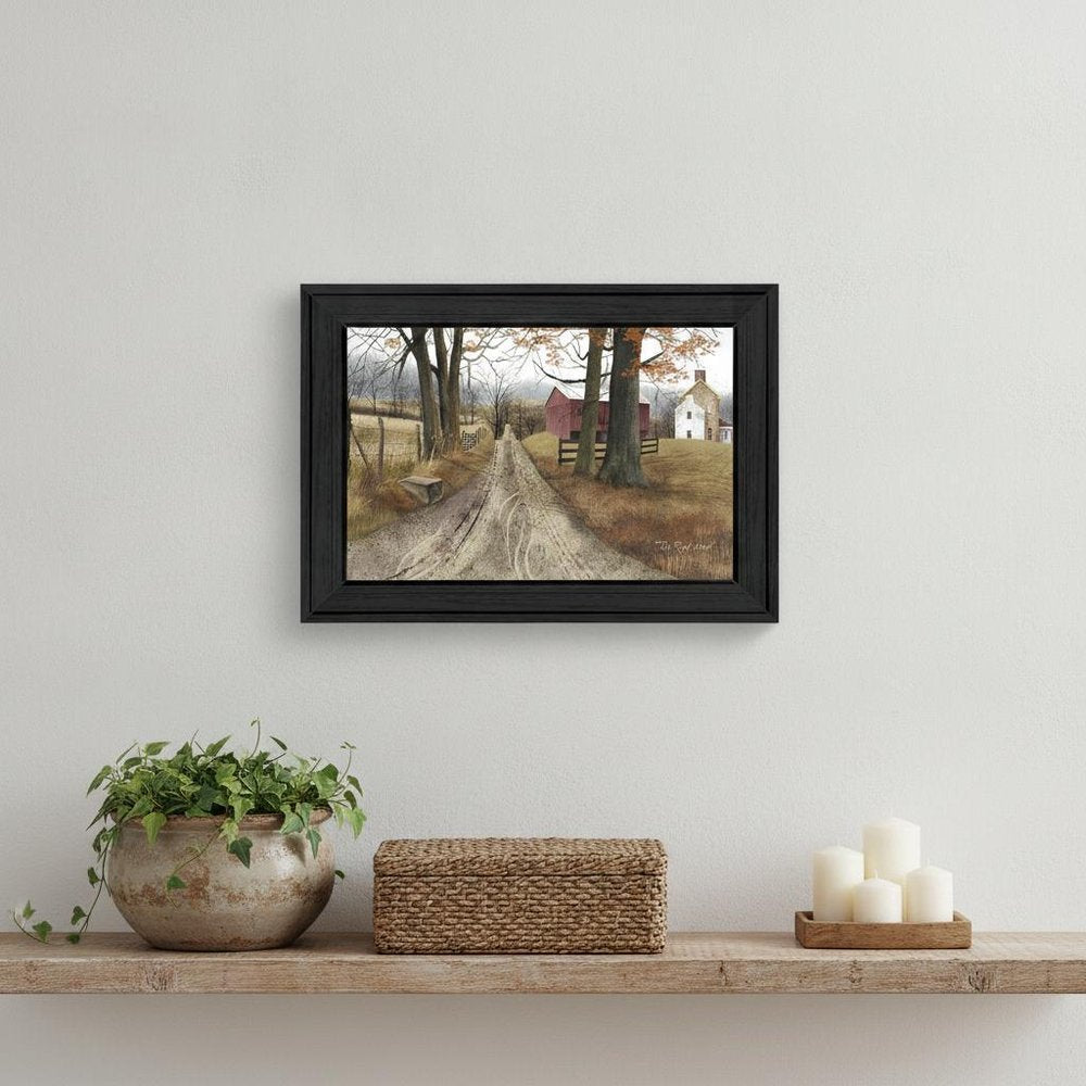 The Road Home 2 Black Framed Print Wall Art — view 4