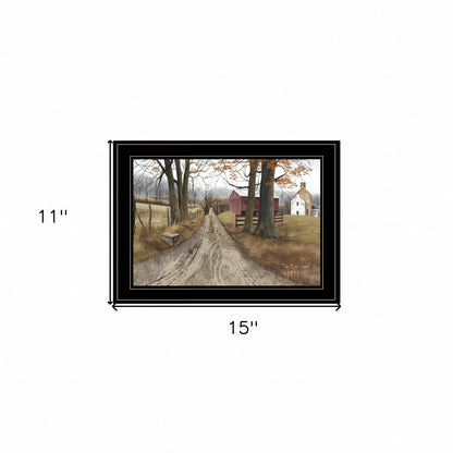 The Road Home 3 Black Framed Print Wall Art HomeRoots