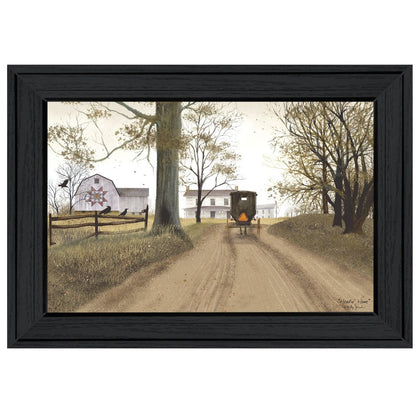 Headin Home 2 Black Framed Print Wall Art HomeRoots