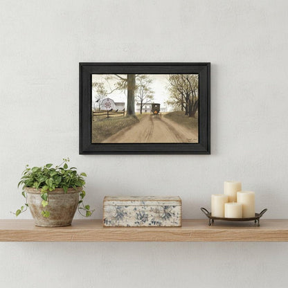 Headin Home 2 Black Framed Print Wall Art HomeRoots