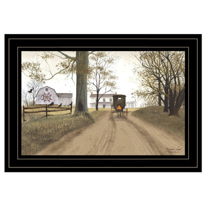 Headin Home 3 Black Framed Print Wall Art HomeRoots