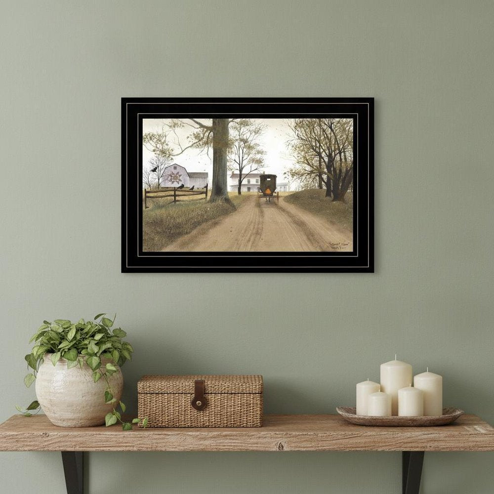 Headin Home 3 Black Framed Print Wall Art HomeRoots