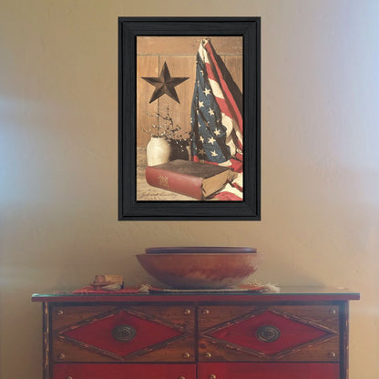 God and Country 2 Black Framed Print Wall Art HomeRoots
