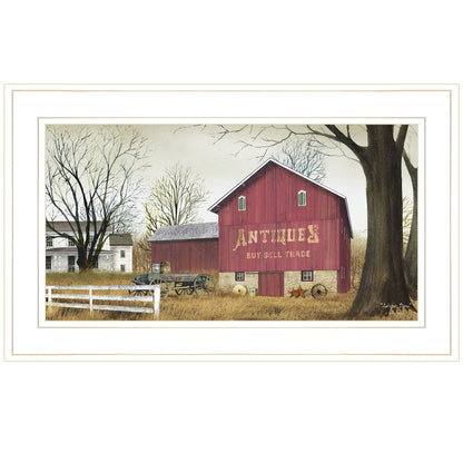 Antique Barn 1 White Framed Print Wall Art HomeRoots