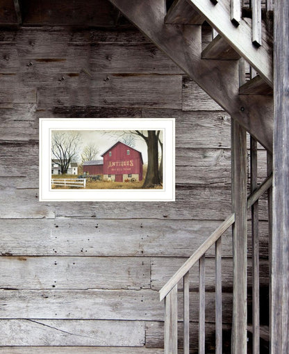 Antique Barn 1 White Framed Print Wall Art HomeRoots
