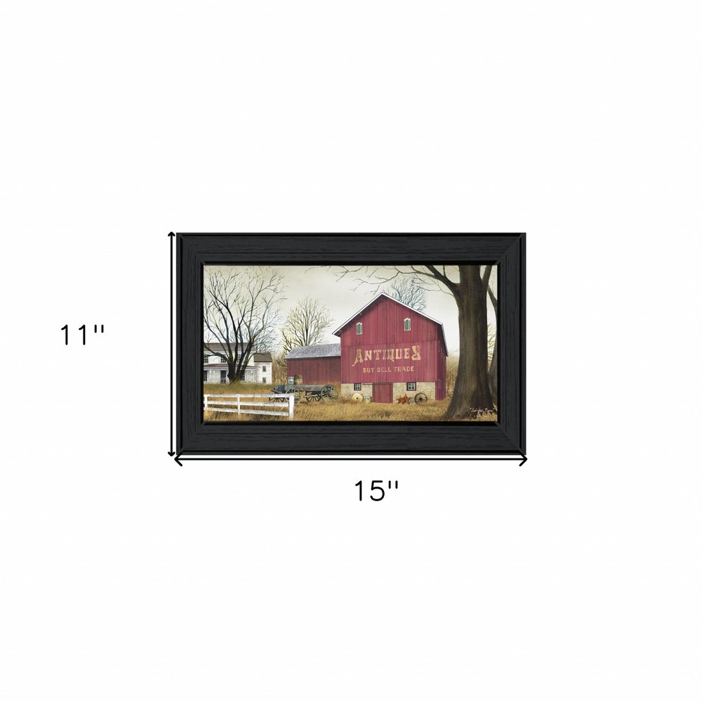 Antique Barn 2 Black Framed Print Wall Art HomeRoots