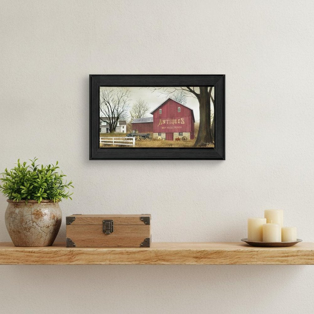 Antique Barn 2 Black Framed Print Wall Art — view 5