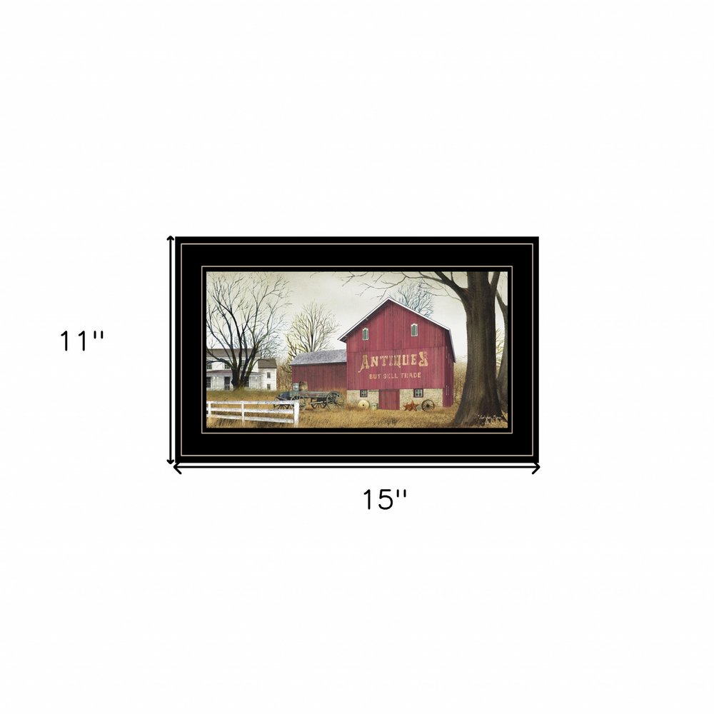Antique Barn 3 Black Framed Print Wall Art HomeRoots