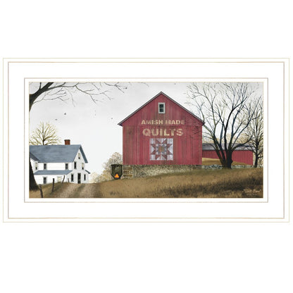 The Quilt Barn 2 White Framed Print Wall Art HomeRoots