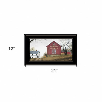 The Quilt Barn 3 Black Framed Print Wall Art HomeRoots
