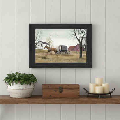 Goin to Market 2 Black Framed Print Wall Art HomeRoots