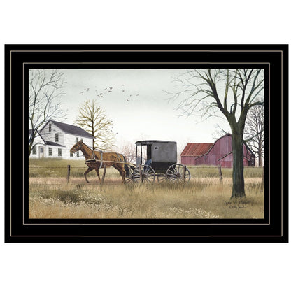 Goin to Market 3 Black Framed Print Wall Art HomeRoots