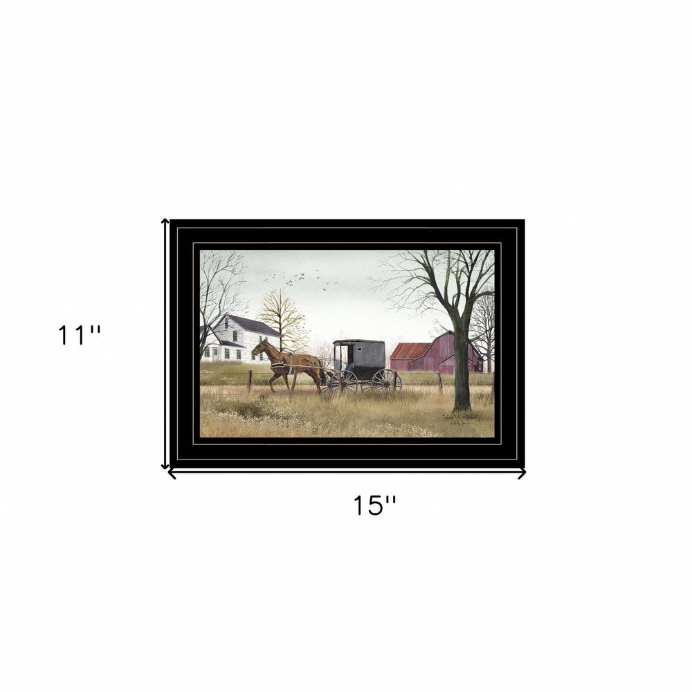 Goin to Market 3 Black Framed Print Wall Art HomeRoots