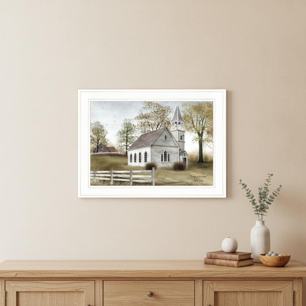 Sunday Go To Meetin 2 White Framed Print Wall Art HomeRoots