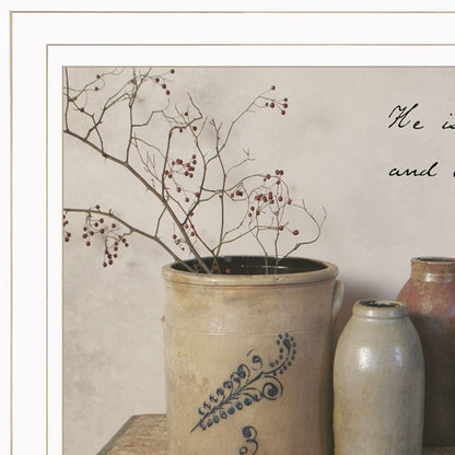 He is the Potter 1 White Framed Print Wall Art HomeRoots