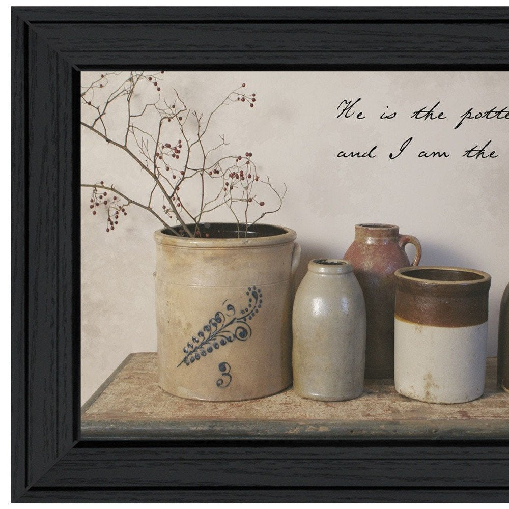 He is the Potter 2 Black Framed Print Wall Art HomeRoots