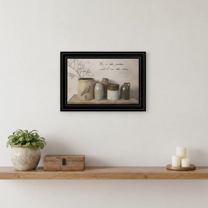 He is the Potter 3 Black Framed Print Wall Art HomeRoots