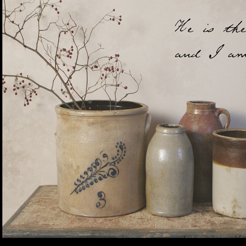 He is the Potter 3 Black Framed Print Wall Art — view 4