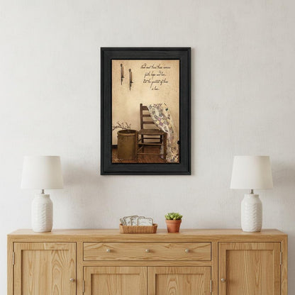 These Three Remain 2 Black Framed Print Wall Art HomeRoots