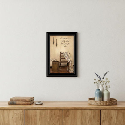 These Three Remain 3 Black Framed Print Wall Art HomeRoots