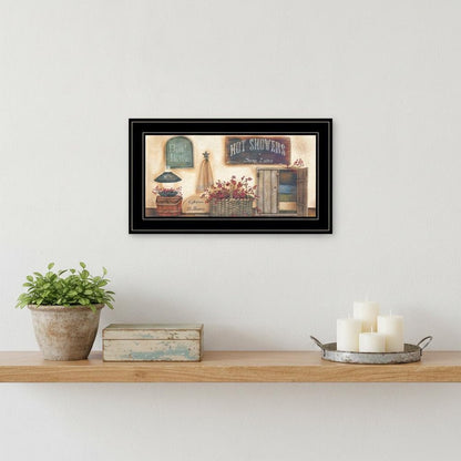 Bath House Collection 3 Black Framed Print Bathroom Wall Art HomeRoots