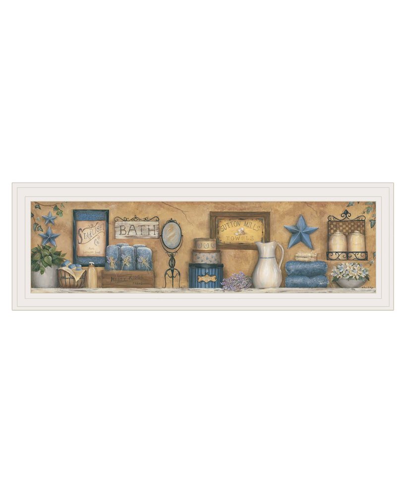 Starlight Bath 2 White Framed Print Bathroom Wall Art HomeRoots