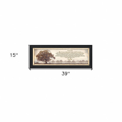 Living Life 11 Black Framed Print Wall Art HomeRoots