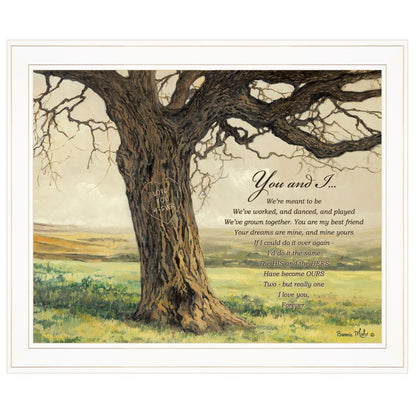 Forever 3 White Framed Print Wall Art HomeRoots
