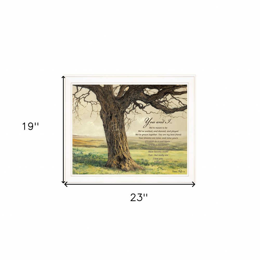 Forever 3 White Framed Print Wall Art — view 3