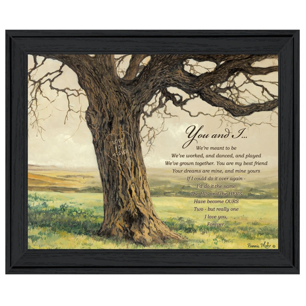 Forever 4 Black Framed Print Wall Art HomeRoots