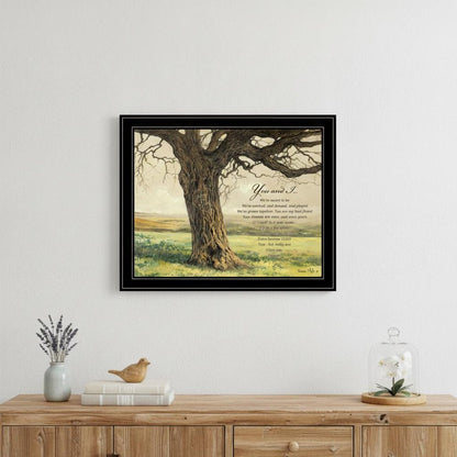 Forever 5 Black Framed Print Wall Art
