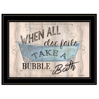 Take A Bubble Bath 2 Black Framed Print Bathroom Wall Art HomeRoots