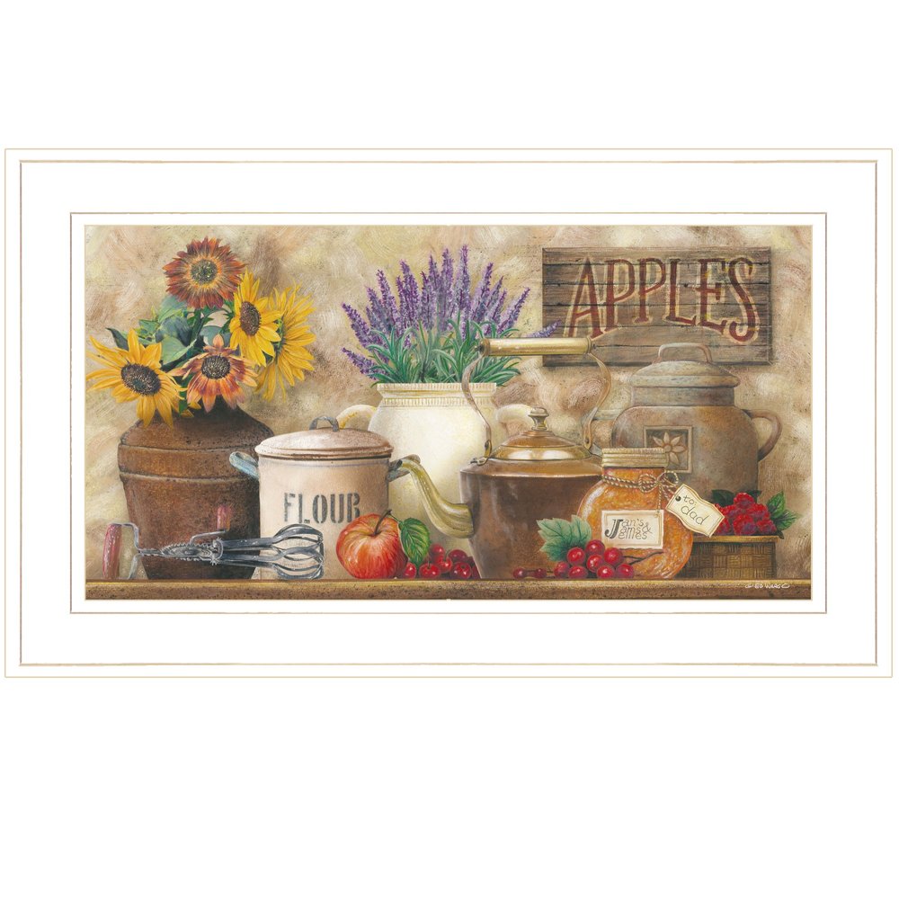 Antique Kitchen 4 White Framed Print Kitchen Wall Art HomeRoots