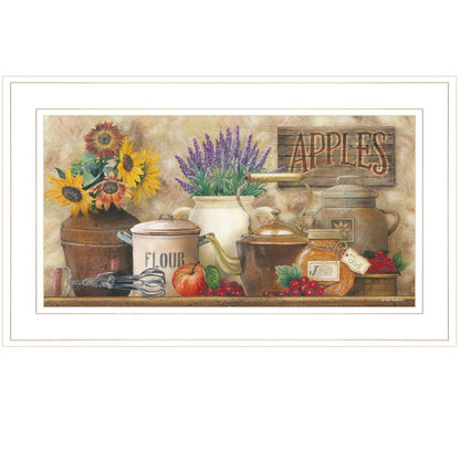 Antique Kitchen 4 White Framed Print Kitchen Wall Art HomeRoots