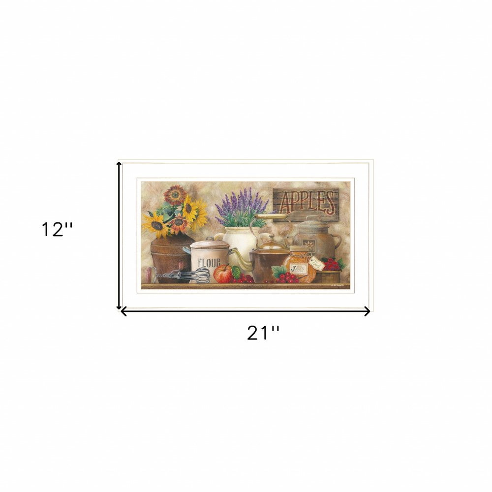 Antique Kitchen 4 White Framed Print Kitchen Wall Art HomeRoots