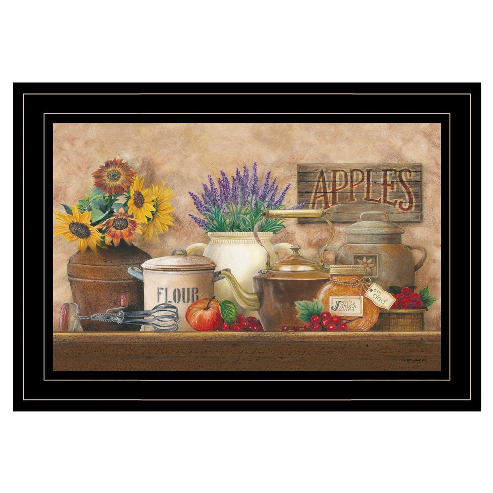 Antique Kitchen 2 Black Framed Print Kitchen Wall Art HomeRoots