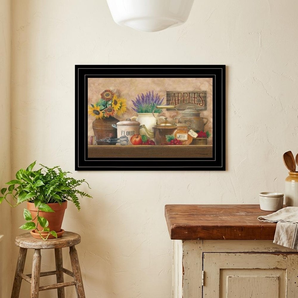 Antique Kitchen 2 Black Framed Print Kitchen Wall Art HomeRoots