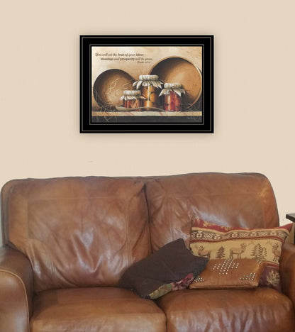 Blessings and Prosperity 3 Black Framed Print Wall Art HomeRoots