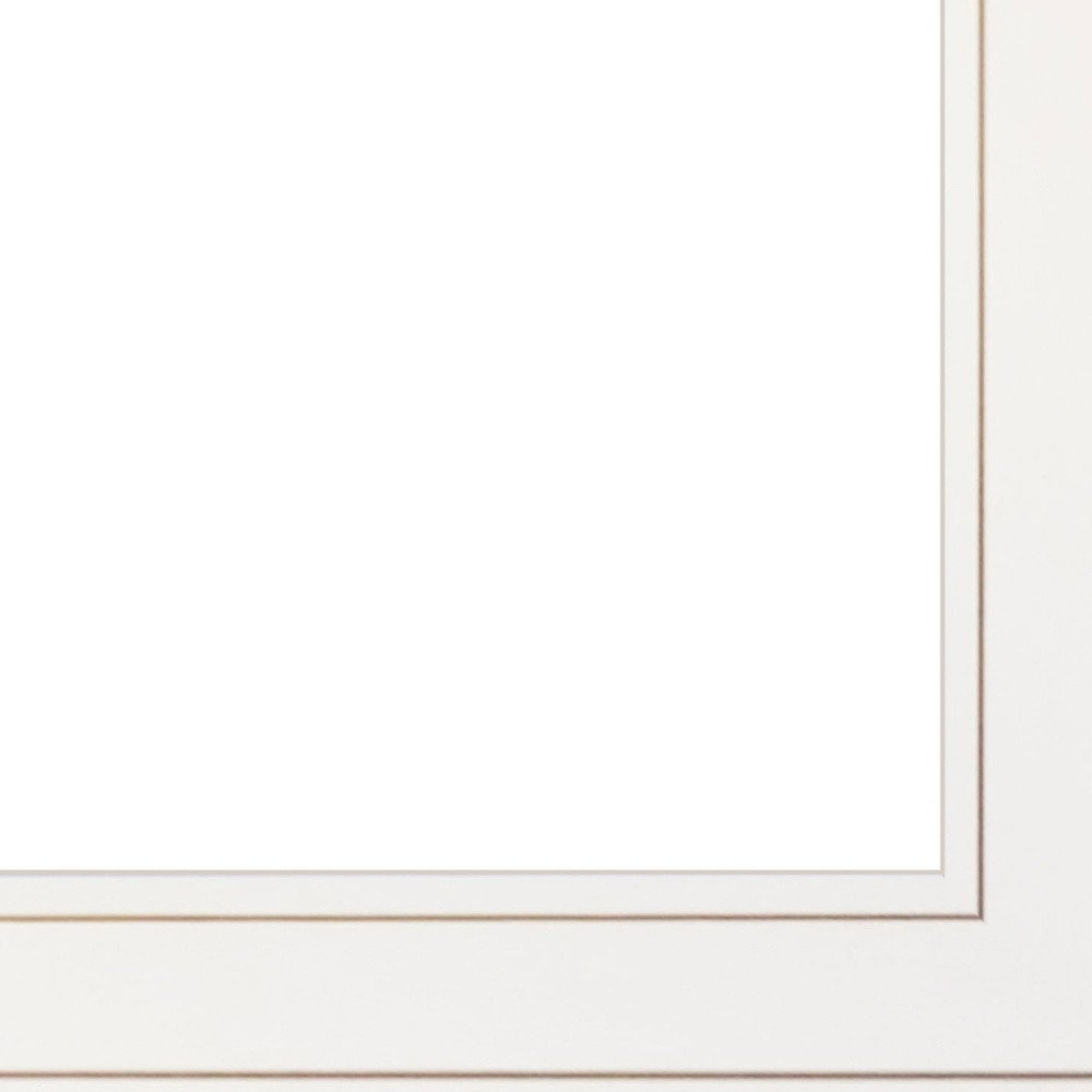 There is a Season 1 White Framed Print Wall Art HomeRoots