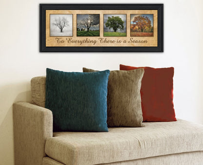 There is a Season Big Trees Black Framed Print Wall Art HomeRoots