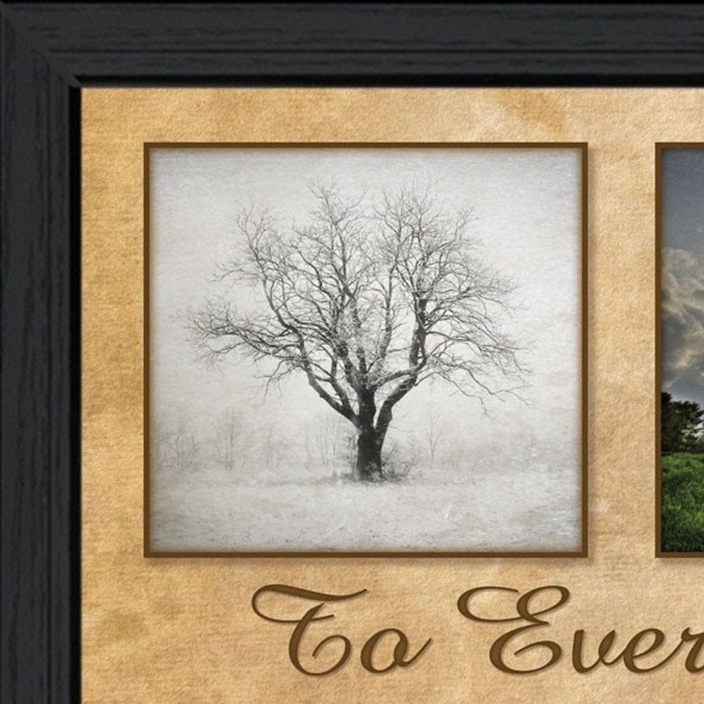 There is a Season Big Trees Black Framed Print Wall Art HomeRoots